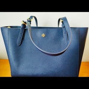 Tory Burch blue tote